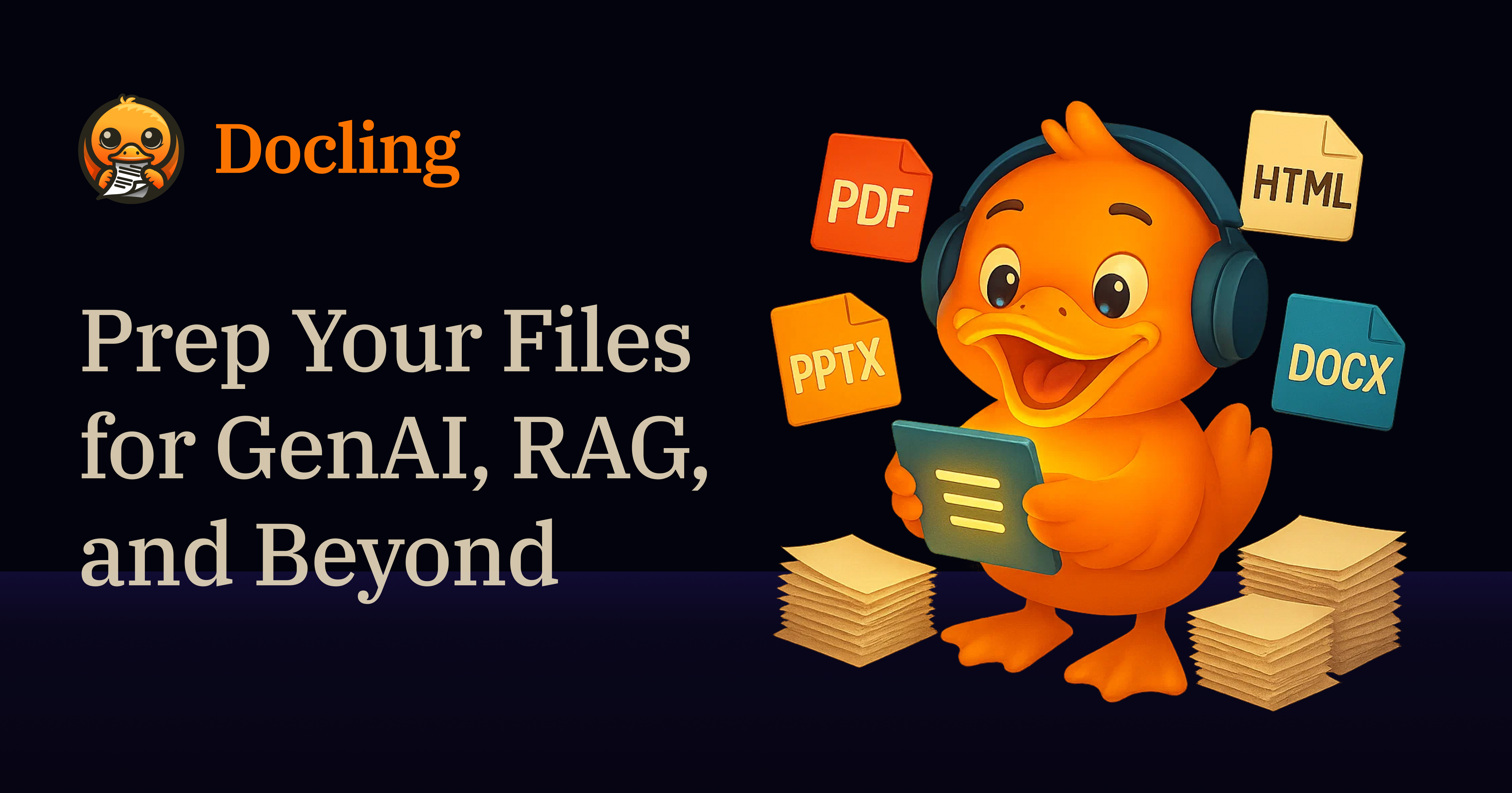 Docling Preps Your Files for GenAI, RAG, and Beyond